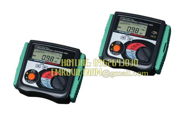 Đồng hồ đo điện trở cách điện, (Mêgôm mét), KYORITSU 3005A, K3005A (1000V2GΩ)
